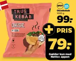 Netto True Kebab Okse tilbud