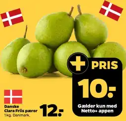 Netto Danske Clara Friis pærer tilbud