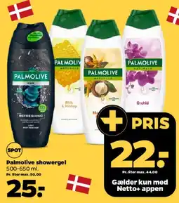 Netto Palmolive showergel tilbud