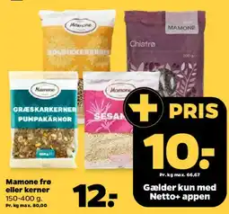 Netto Mamone frø eller kerner tilbud