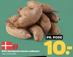Netto ØGO økologiske danske rødbeder tilbud