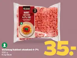 Netto Velsmag hakket oksekød 4-7% tilbud