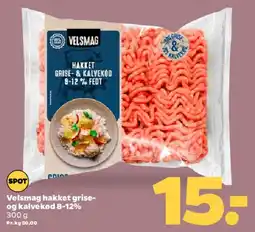 Netto Velsmag hakket grise- og kalvekød 8-12% tilbud