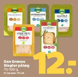 Netto Den Grønne Slagter pålæg tilbud