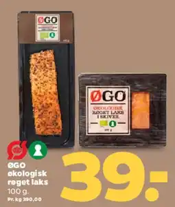 Netto ØGO økologisk røget laks tilbud