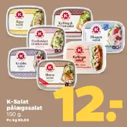 Netto K-Salat pålægssalat tilbud