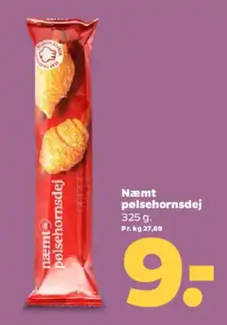 Netto Næmt pølsehornsdej tilbud