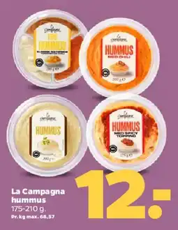 Netto La Campagna hummus tilbud