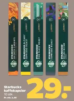 Netto Starbucks kaffekapsler tilbud