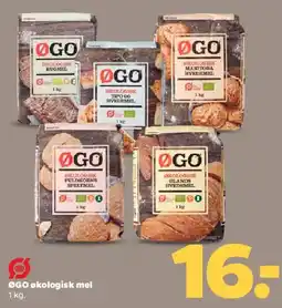 Netto ØGO økologisk mel tilbud