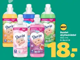 Netto Dunlet flydende produkt tilbud