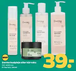 Netto Derma hudpleje eller hårvoks tilbud