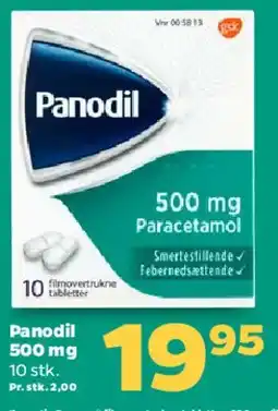 Netto Panodil 500 mg tilbud
