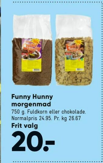Funny Hunny morgenmad