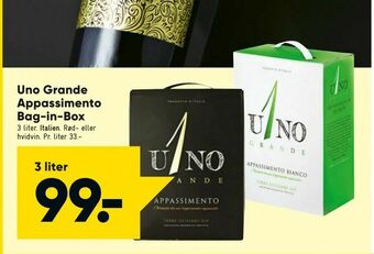Bilka Uno Grande Appassimento Bag-in-Box tilbud