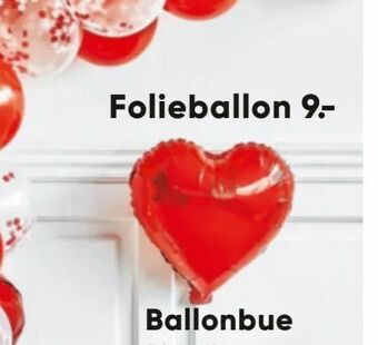 Bilka Folieballon tilbud