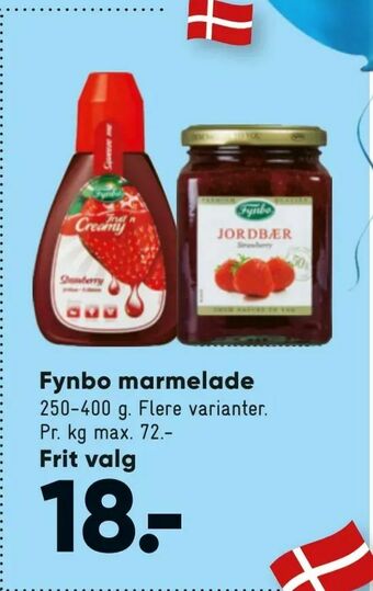 Bilka Fynbo marmelade tilbud