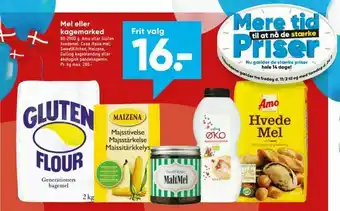 Bilka Mel eller kagemarked tilbud