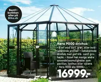 Bilka Hera 9000 drivhus tilbud
