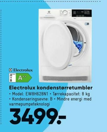 Bilka Electrolux kondenstørretumbler tilbud