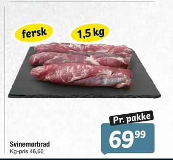 Fakta Tyskland Svinemørbrad tilbud