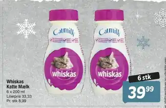 Fakta Tyskland Whiskas Katte Mælk tilbud