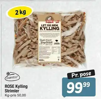 Fakta Tyskland ROSE Kylling Strimler tilbud