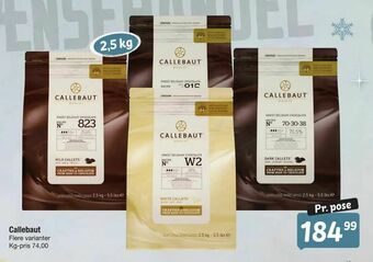 Fakta Tyskland Callebaut tilbud