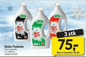 Fakta Tyskland Biotex Flydende tilbud