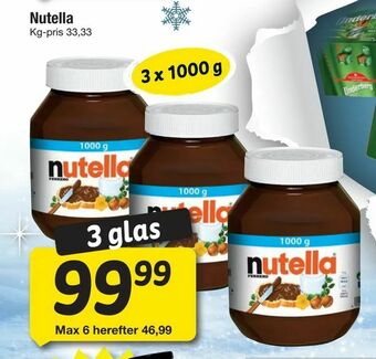 Fakta Tyskland Nutella tilbud