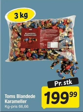 Toms Blandede Karameller