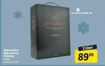 Fakta Tyskland Appassinero Negroamaro- Primitivo tilbud