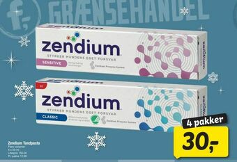 Fakta Tyskland Zendium Tandpasta tilbud