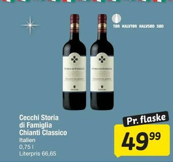 Fakta Tyskland Cecchi Storia di Famiglia Chianti Classico tilbud