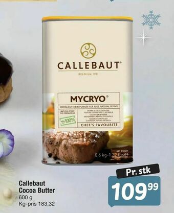 Fakta Tyskland Callebaut Cocoa Butter tilbud
