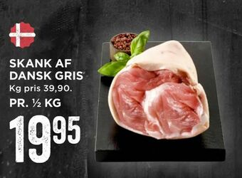 MENY Skank af dansk gris tilbud