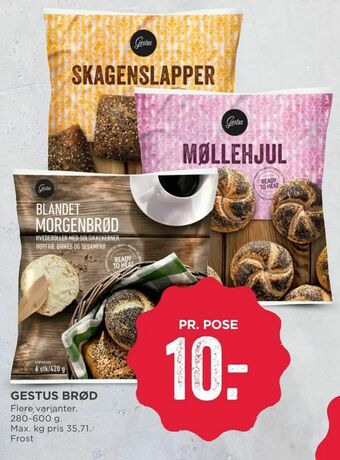 MENY Gestus brød tilbud