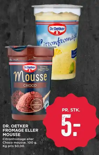 MENY Dr. oetker fromage eller mousse tilbud