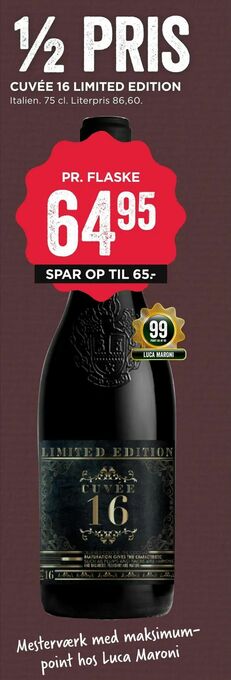 MENY Cuvée 16 limited edition tilbud