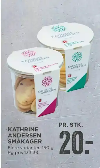 MENY Kathrine andersen småkager tilbud