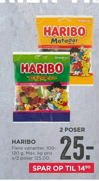MENY Haribo tilbud