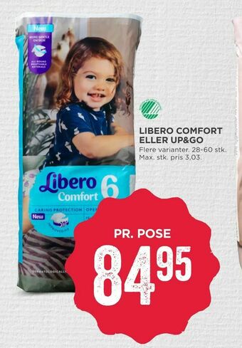 MENY Libero comfort eller up&go tilbud