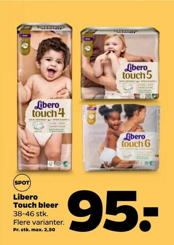 Netto Libero Touch bleer tilbud