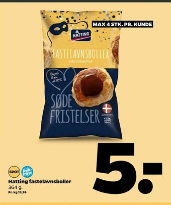 Netto Hatting fastelavnsboller tilbud