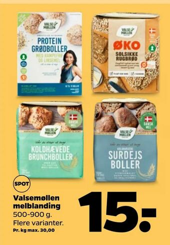 Netto Valsemøllen melblanding tilbud
