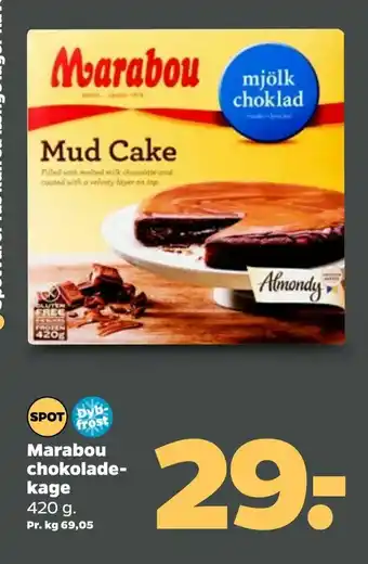 Netto Marabou chokoladekage tilbud