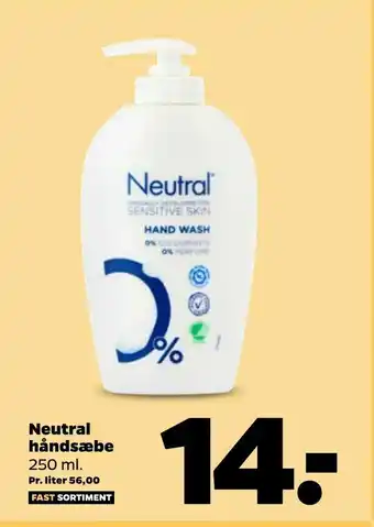 Netto Neutral håndsæbe tilbud