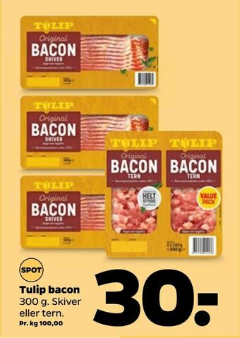 Netto Tulip bacon tilbud