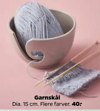 Netto Garnskål tilbud