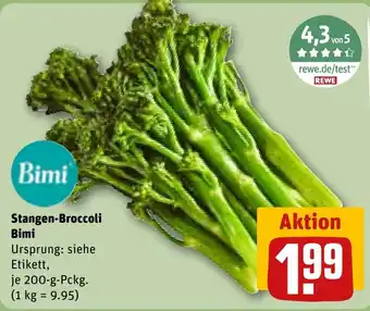 REWE DE Bimi Stangen-Broccoli tilbud